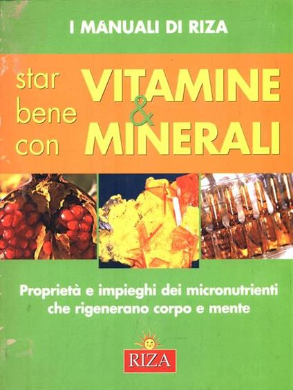 Star bene con vitamine e minerali - copertina