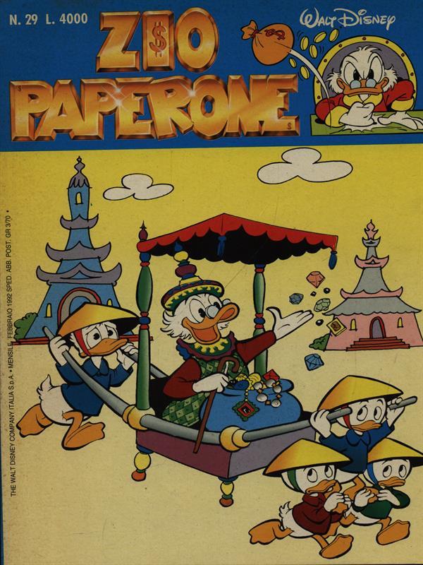 Zio Paperone n. 29/febbraio 1992