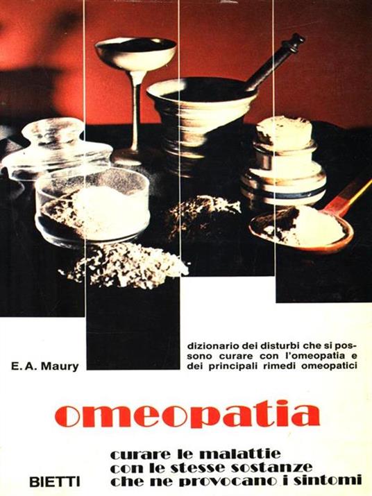 Omeopatia - copertina