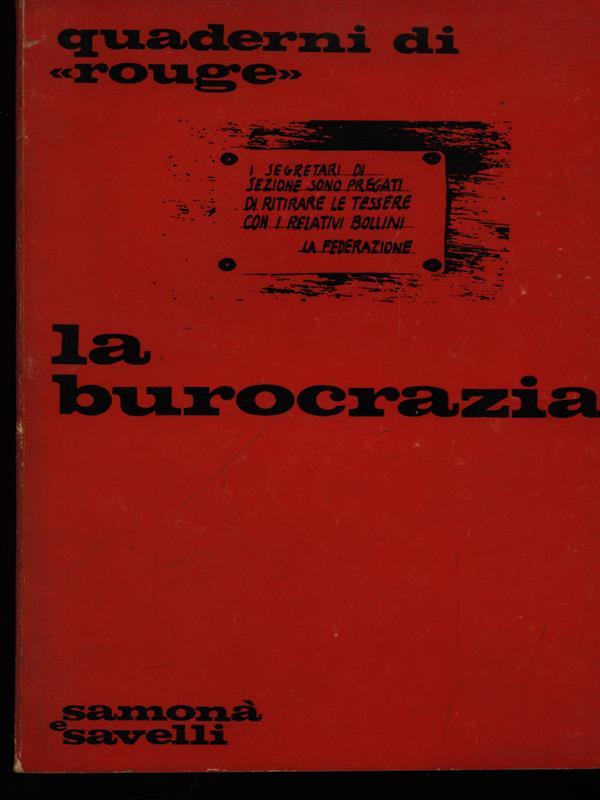 La burocrazia