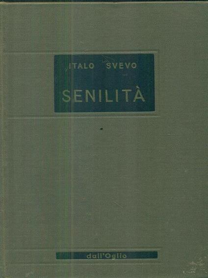 Senilità - Italo Svevo - copertina