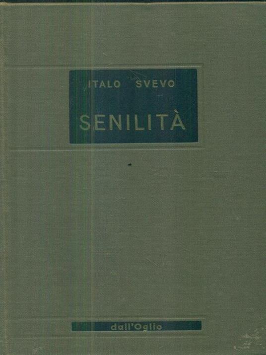 Senilità - Italo Svevo - copertina