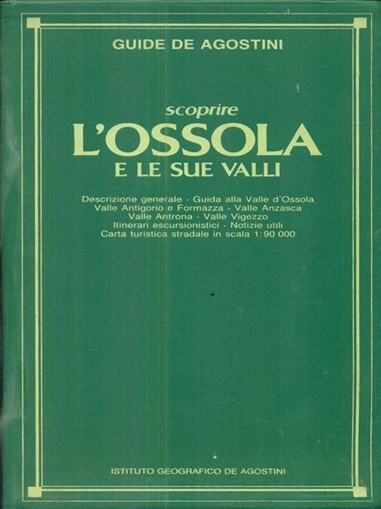 Scoprire l'ossola e le sue valli - copertina