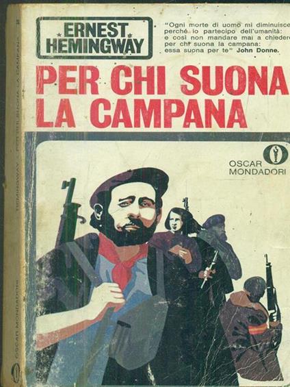 Per chi suona la campana - Ernest Hemingway - copertina