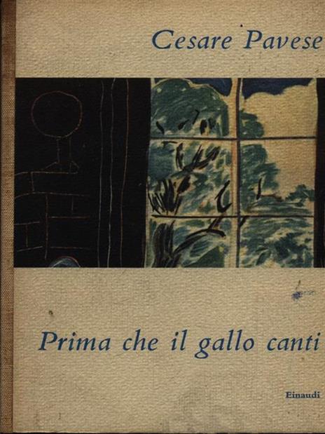 Prima che il gallo ganti - Cesare Pavese - copertina
