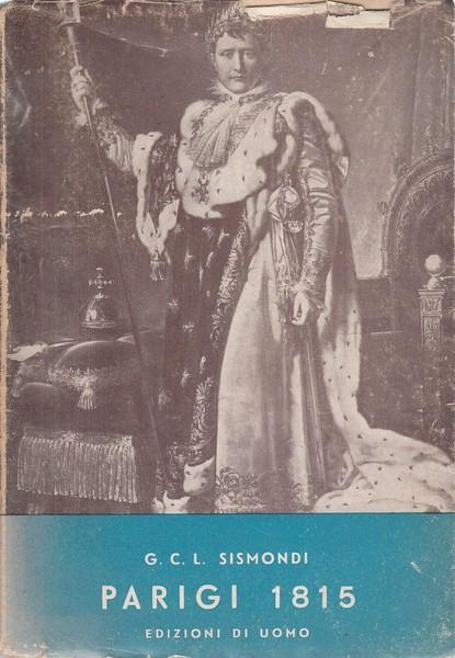 Parigi 1815 - copertina