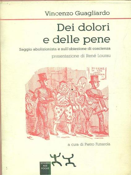 Dei dolori e delle pene - copertina