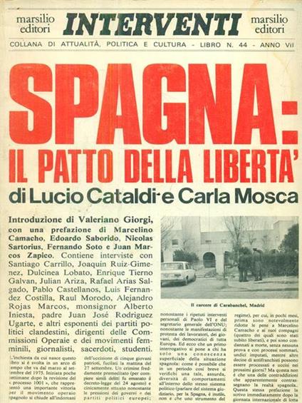 Spagna: il patto della libertà - copertina