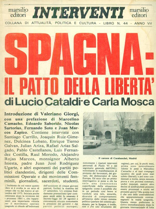 Spagna: il patto della libertà