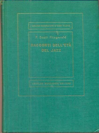 Racconti dell'età del Jazz - Francis Scott Fitzgerald - copertina