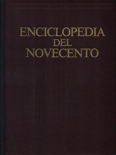 Enciclopedia del Novecento. Volume V - 2