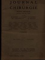 Journal de chirurgie tome XXVII n. 1/Janvier 1926