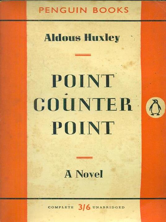 Point counter Point - Aldous Huxley - copertina