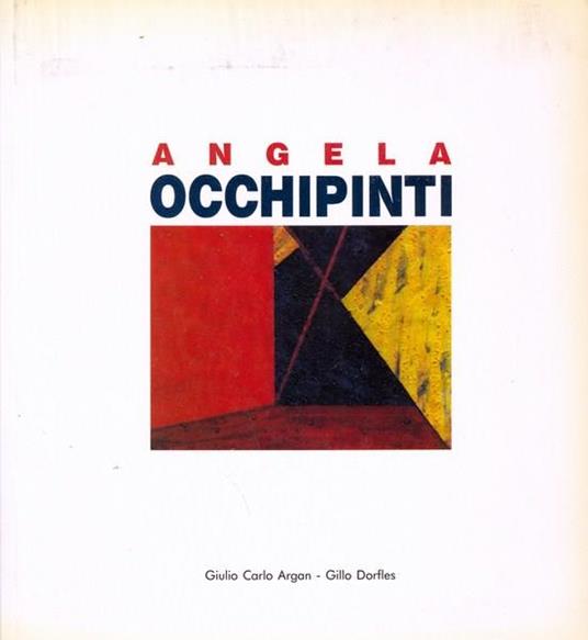Angela Occhipinti - Giulio C. Argan - copertina