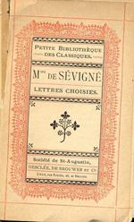 Lettres choisies