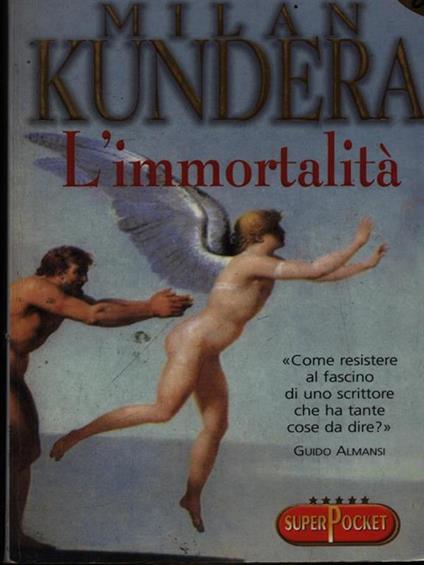 L' immortalità - Milan Kundera - copertina