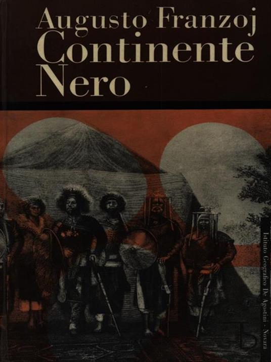 Continente Nero - Augusto Franzoj - copertina
