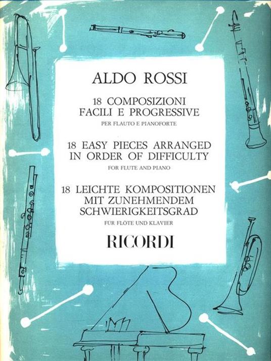 18 Composizioni facili e progressive - Aldo Rossi - 2