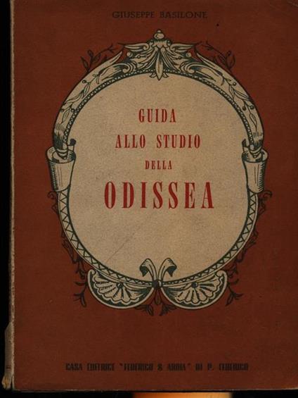 Guida allo studio della Odissea - Giuseppe Basilone - copertina