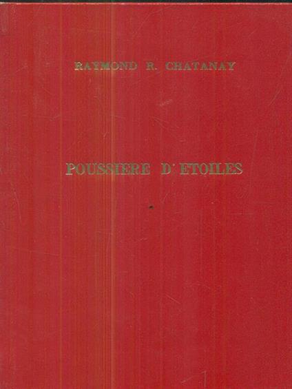 Poussiere d'etoiles - copertina