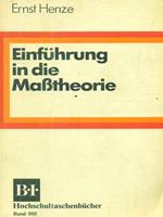 Einfuhrung in die Masstheorie