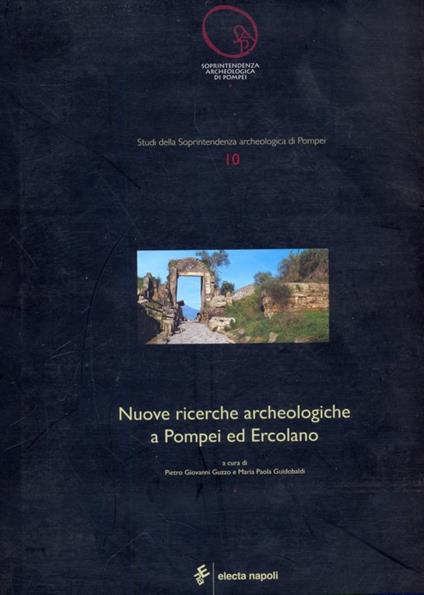 Nuove ricerche archeologiche a Pompei ed Ercolano - Pietro Giovanni Guzzo - copertina