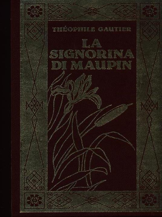 La signorina di Maupin - Théophile Gautier - copertina