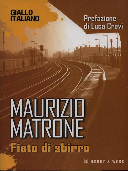 Fiato di sbirro - Maurizio Matrone - copertina