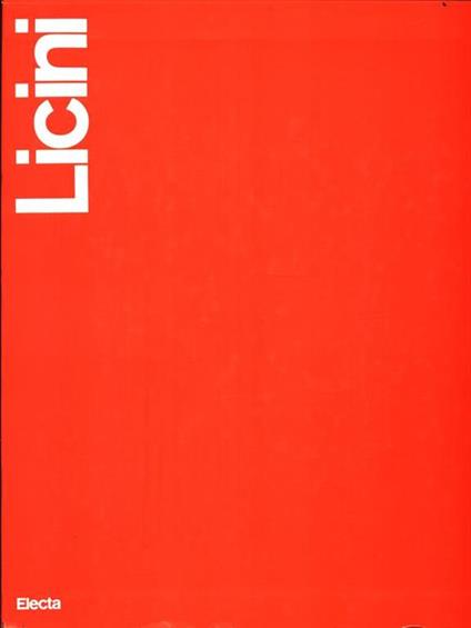Licini - copertina