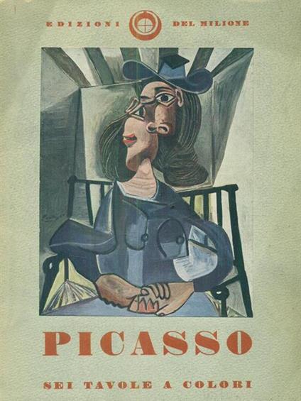 Picasso sei tavole a colori - copertina