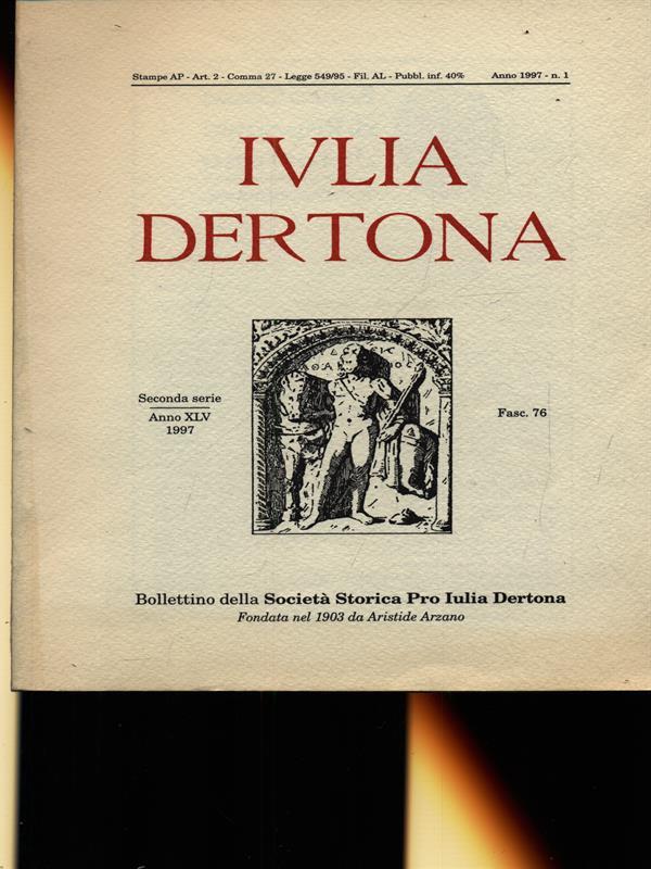 Iulia Dertona n. 1/1997