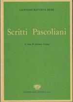 Scritti pascoliani. A cura di Alfonso Traina