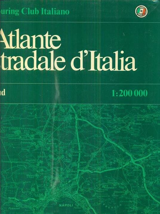 Atlante stradale d'Italia. Sud 1:200 000 - copertina