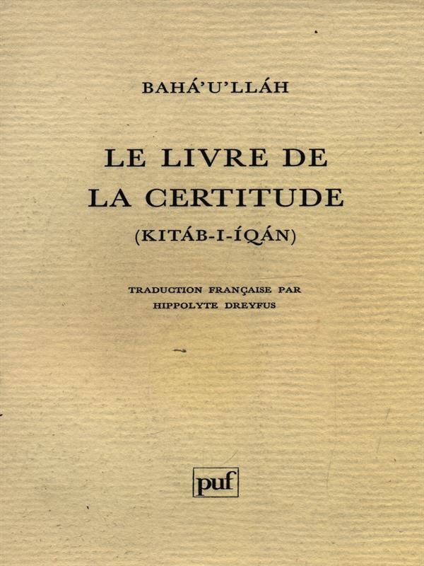 Le livre de la certitude