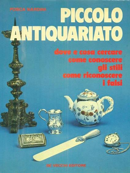 Piccolo antiquariato - Fosca Nardini - copertina