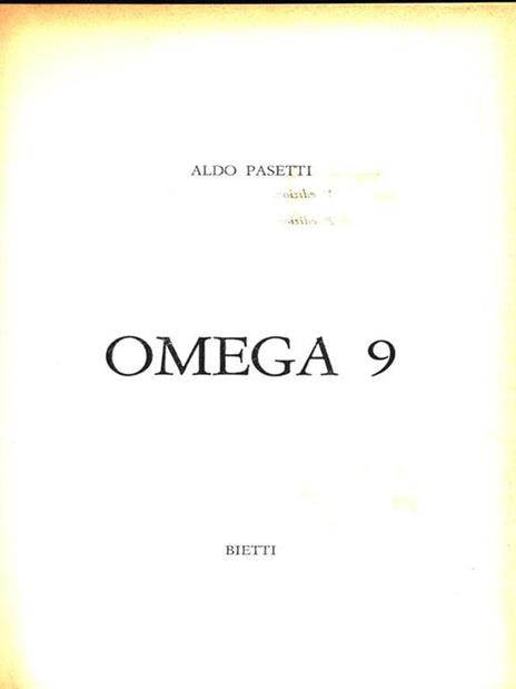 Omega 9 - Aldo Pasetti - 4