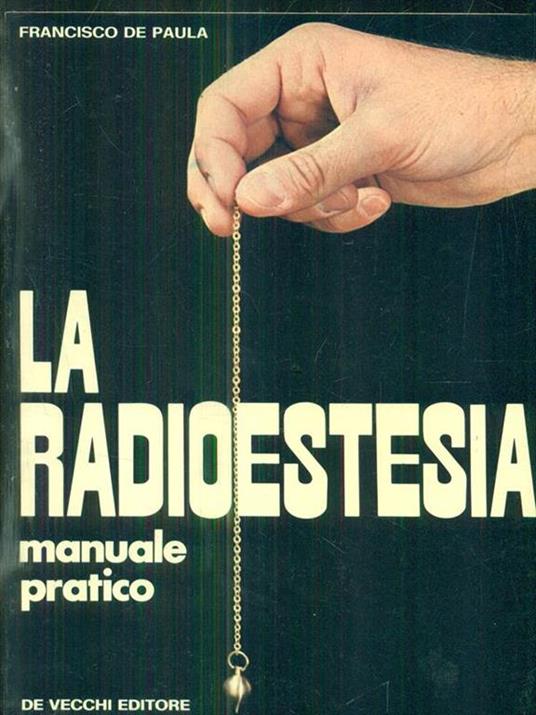 La radioestesia - copertina