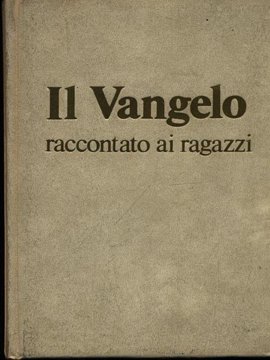 Il Vangelo raccontato ai ragazzi - copertina