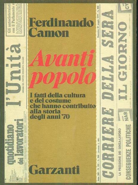 Avanti popolo - Ferdinando Camon - 4