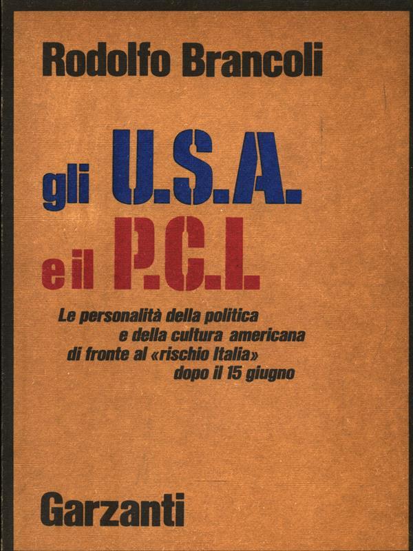 Gli U.S.A. e il P.C.I