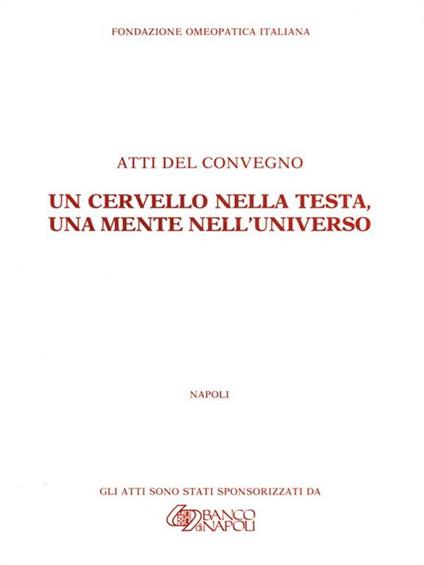 Un cervello nella testa, una mente nell'universo - copertina
