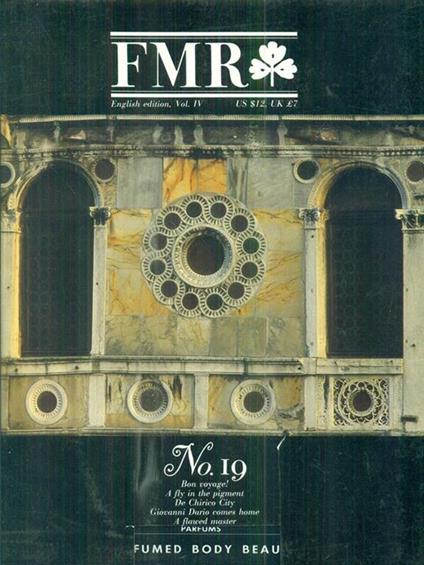FMR 19 / 1986 - copertina