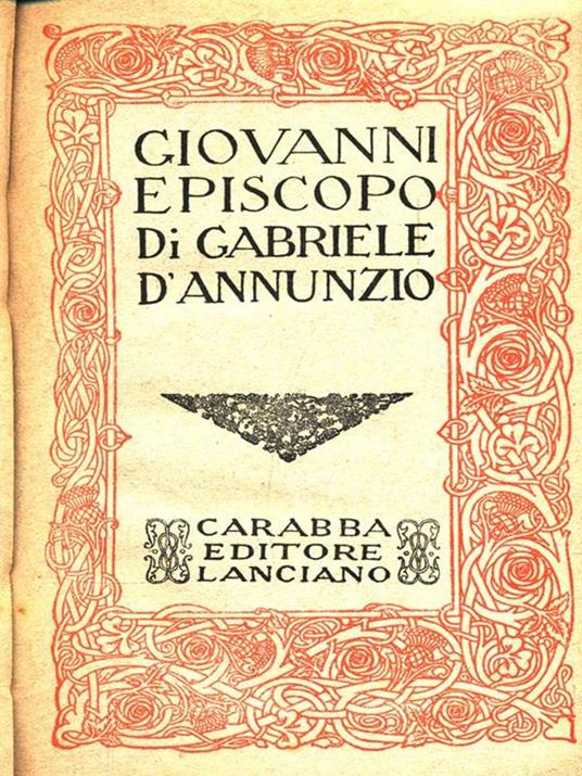 Giovanni Episcopo - Gabriele D'Annunzio - 2