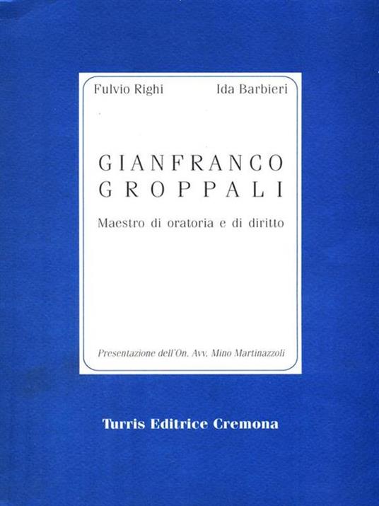 Gianfranco Groppali - copertina