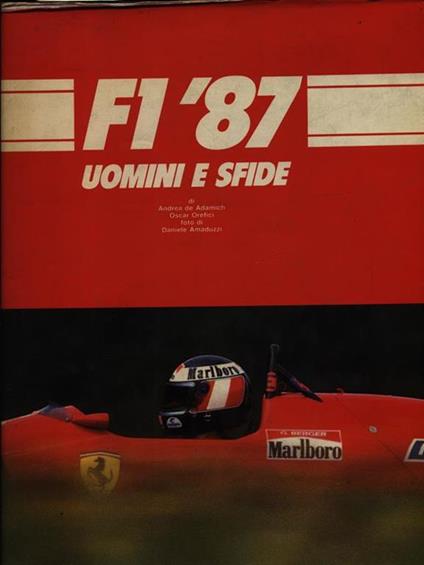 F1 '87 - Uomini e sfide - copertina