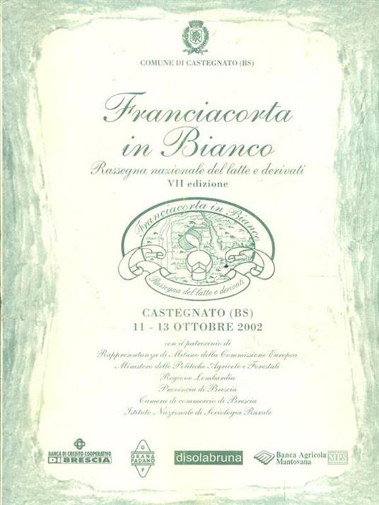 Franciacorta in Bianco 2002- VII edizione - copertina