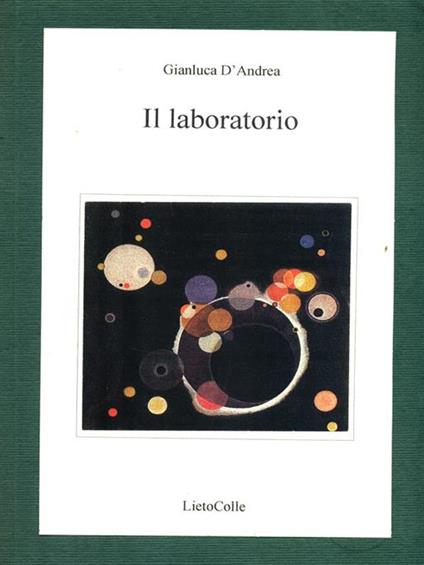 Il laboratorio - Gianluca D'Andrea - copertina