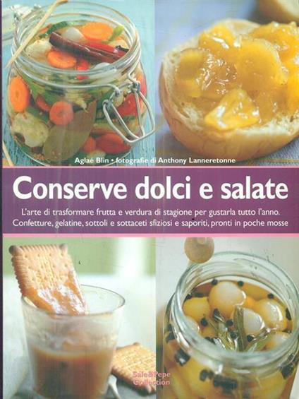 Conserve dolci e salate - Aglaé Blin - copertina