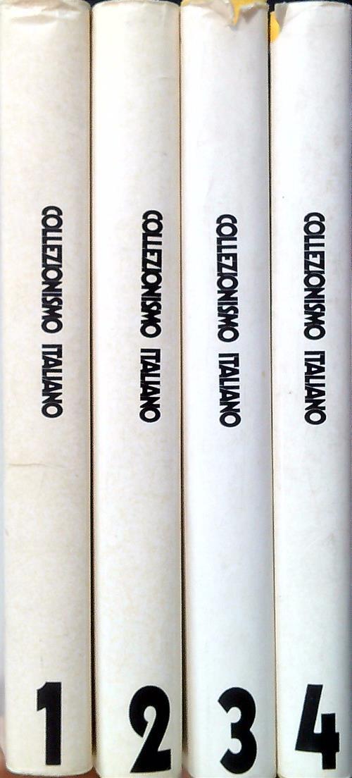 Collezionismo Italiano. 4 Volumi