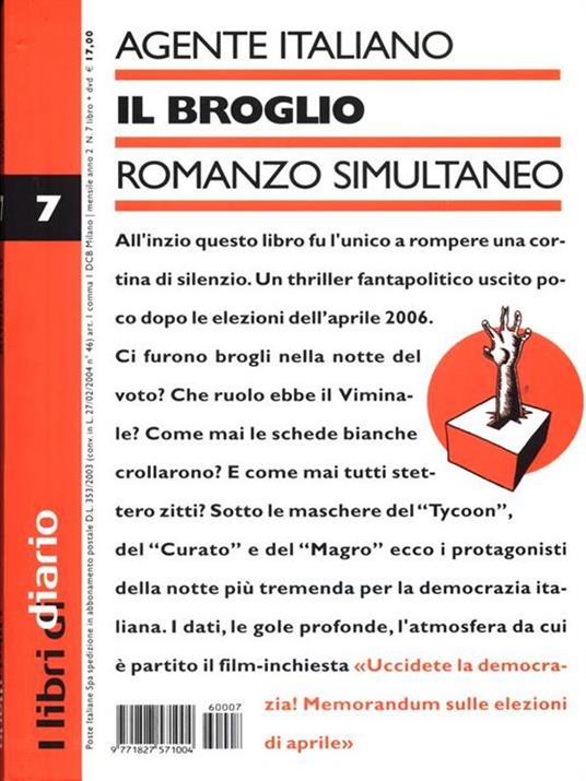 Il broglio - copertina
